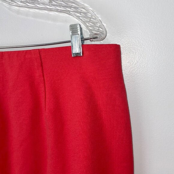 J. Jill Women's Red Pencil Skirt XL Tall - Picture 2 of 5